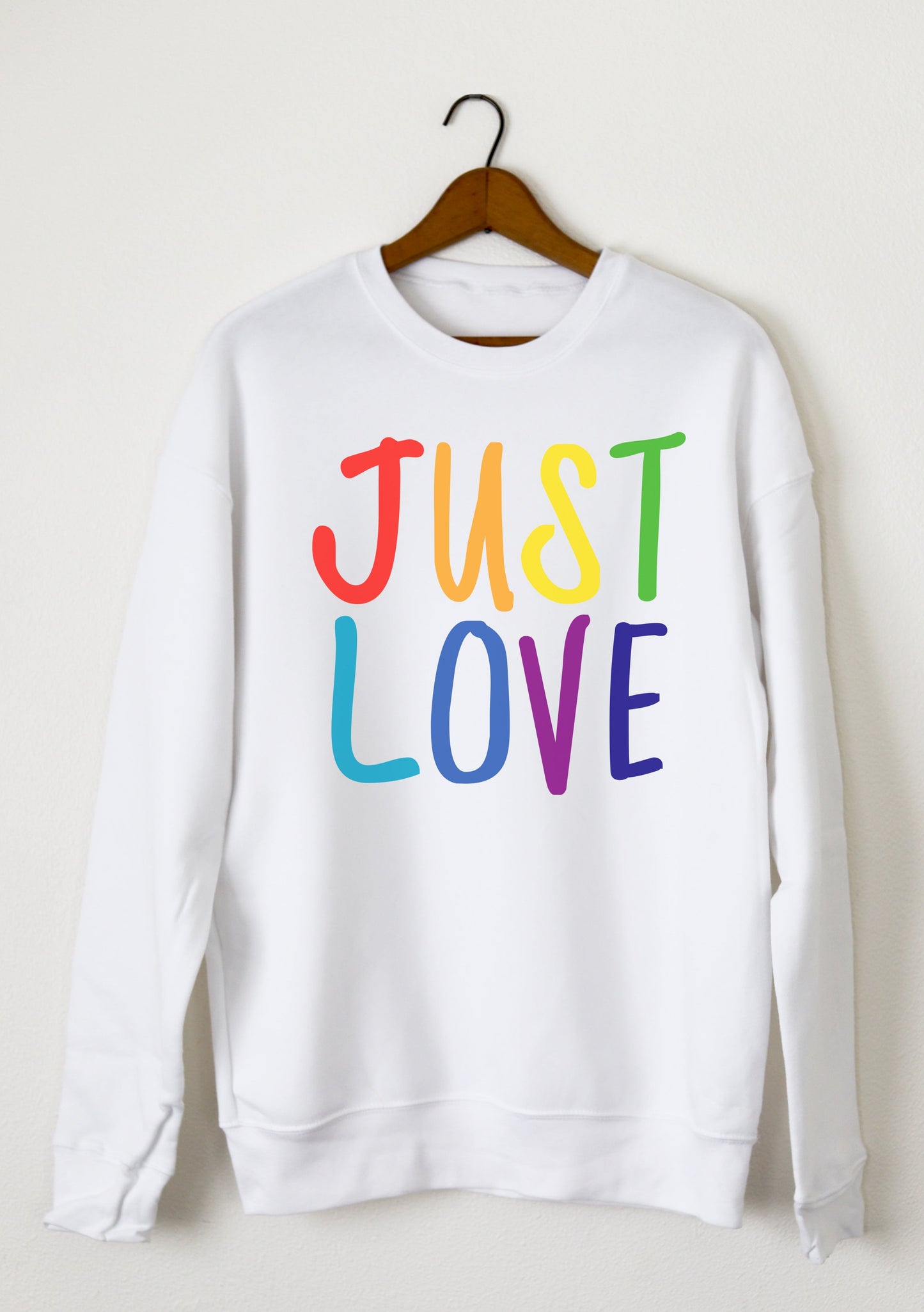 JUST LOVE CREWNECK