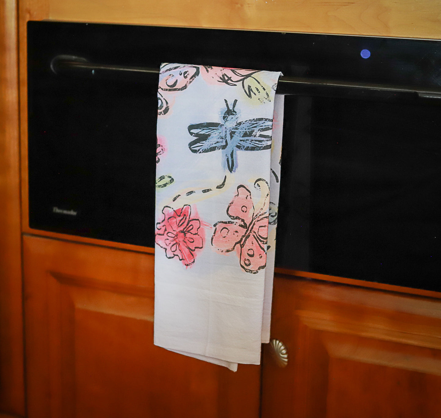 Butterfly Garden Dish Towel