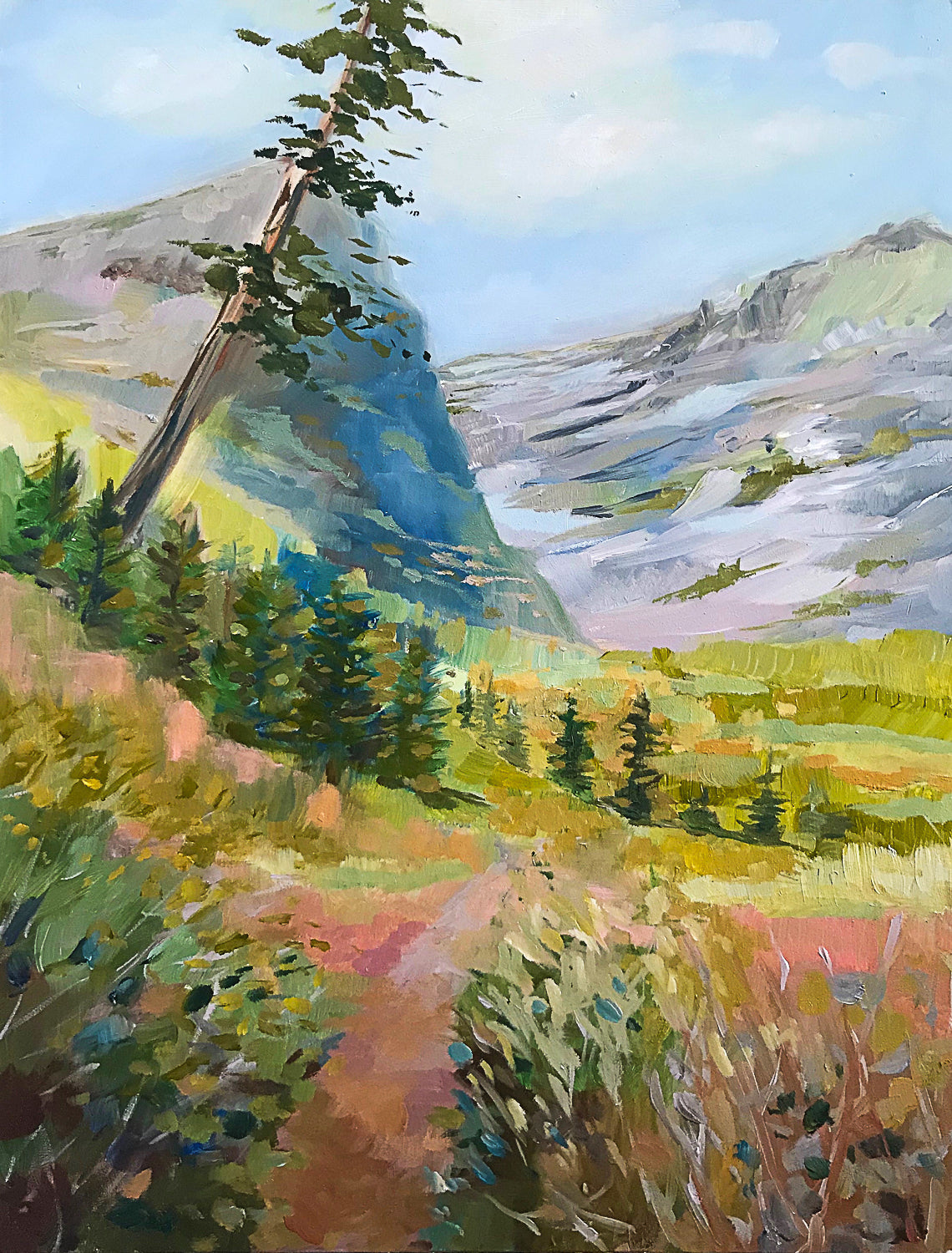 Spring Mountain Print
