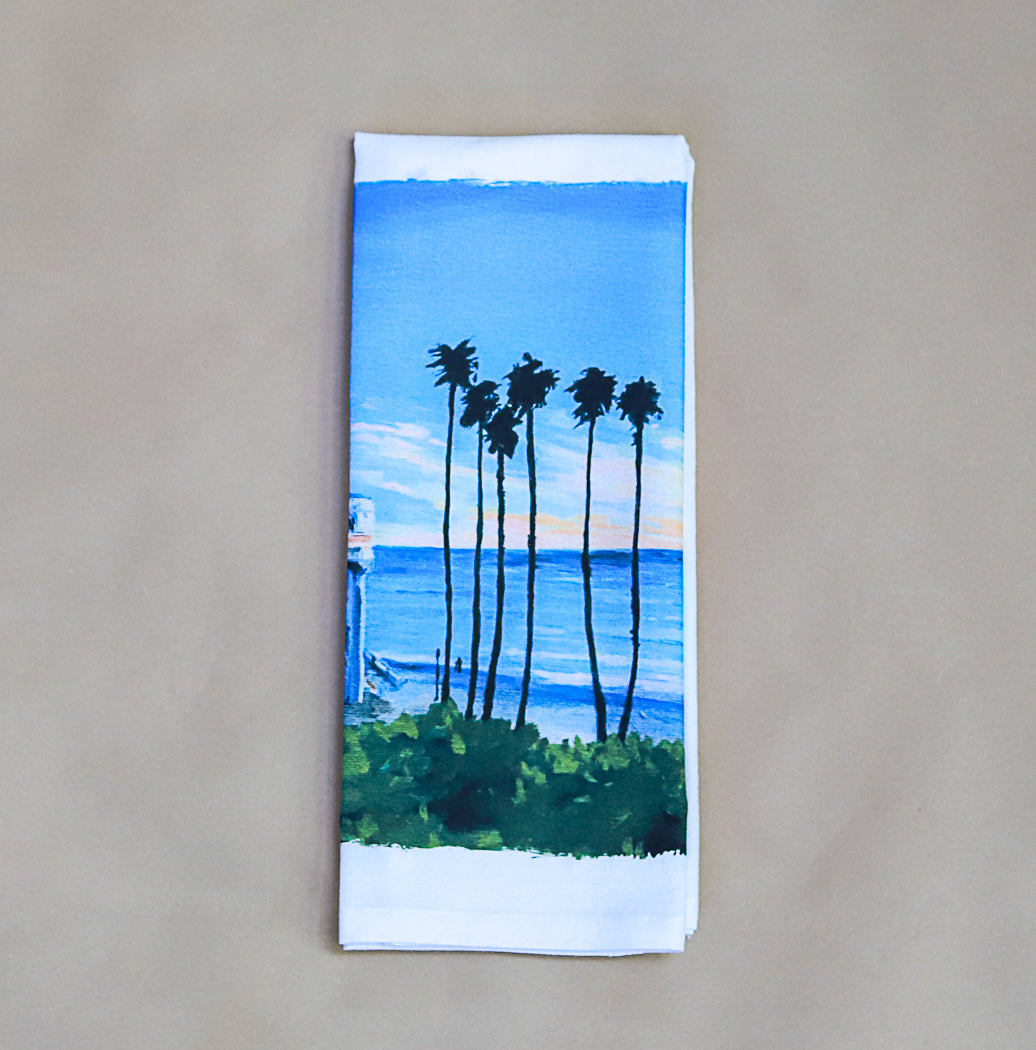 T-street Sunset Dish Towel