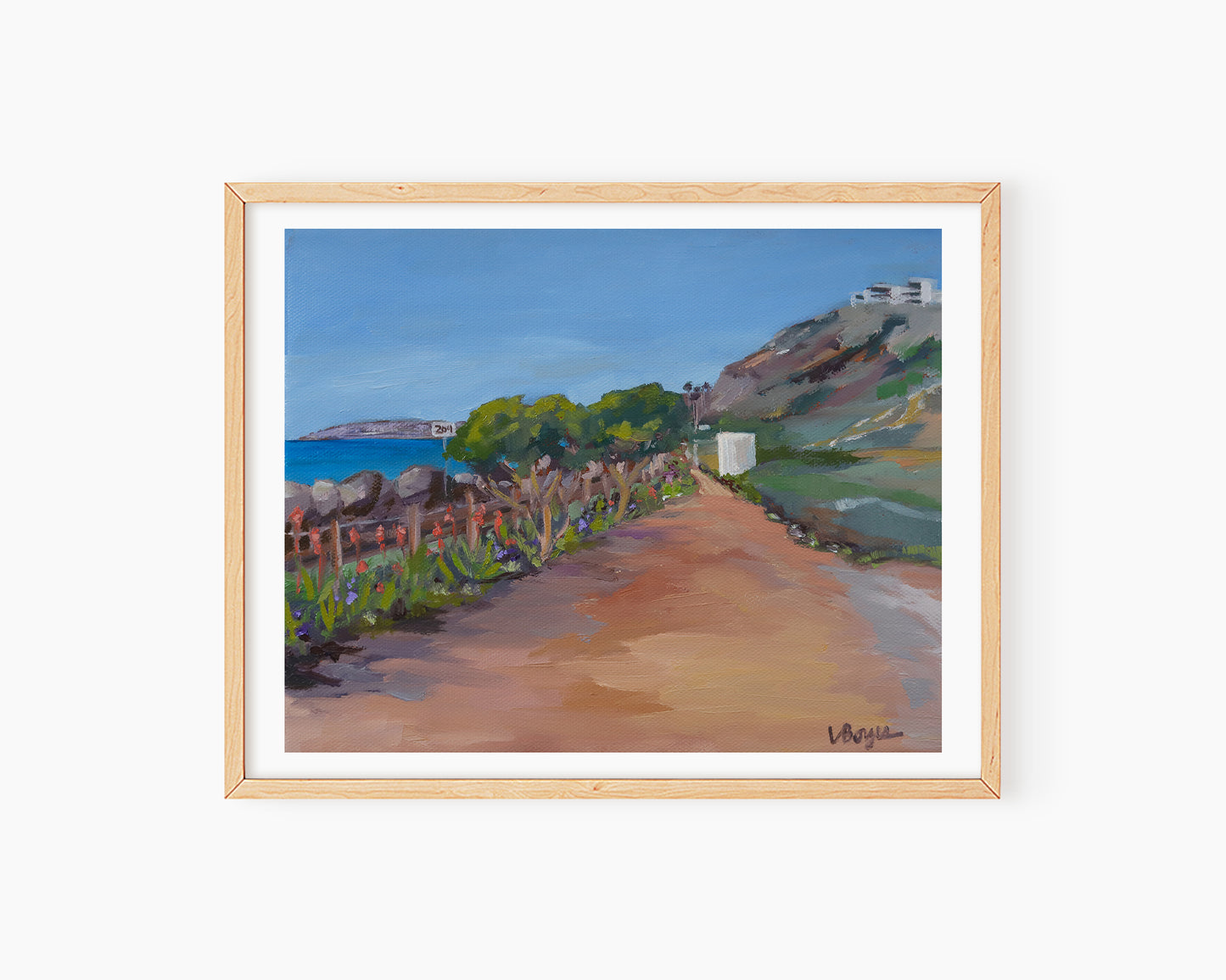 San Clemente Beach Trail Print