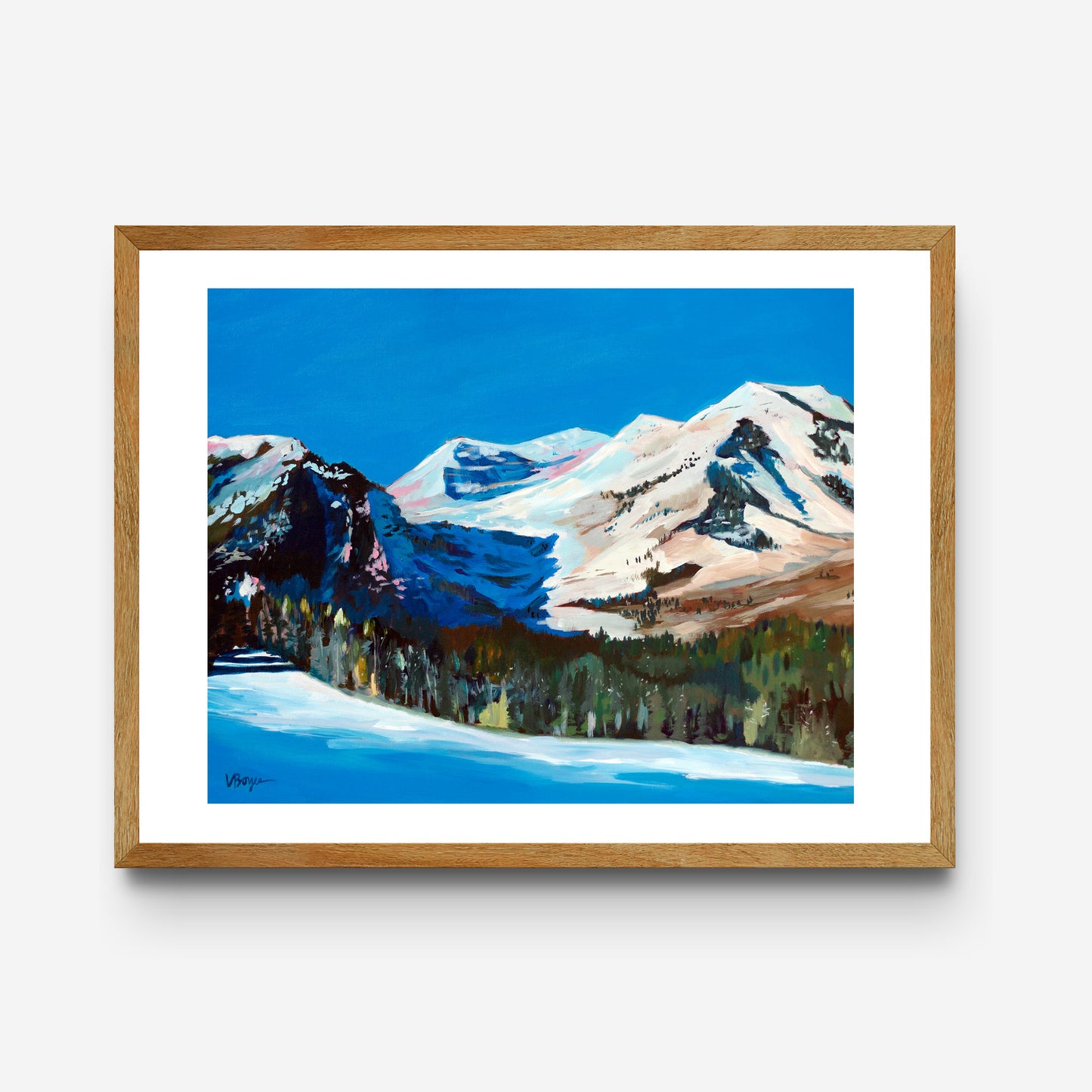 BLUE SUNDANCE print