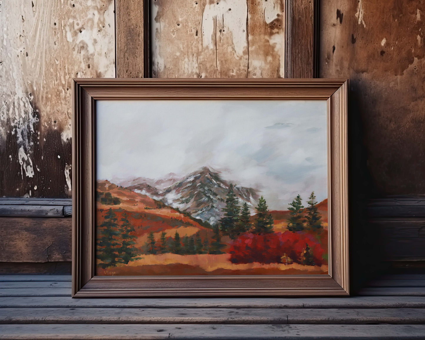 PRINT OF FALL TIMP