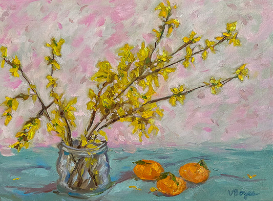 Forsythias and Clementines