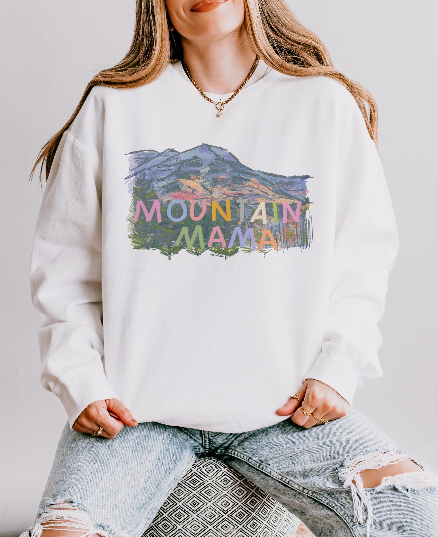 MOUNTAIN MAMA CREWNECK